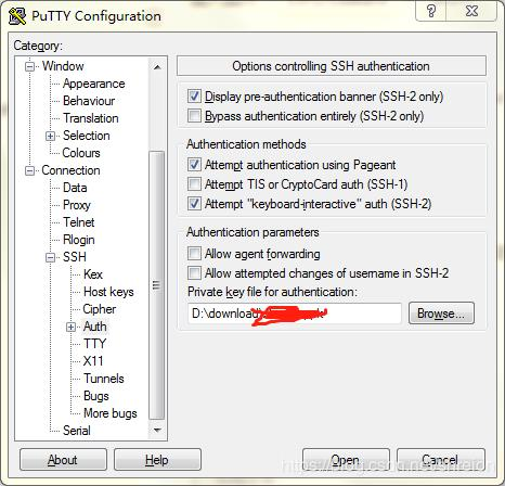 用putty连接远程服务器（putty使用SSH秘钥连接远程服务器）