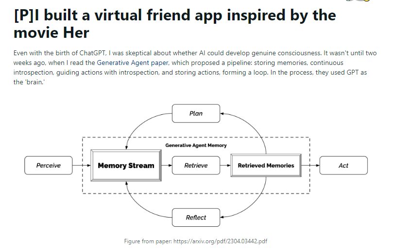 开发者利用ChatGPT生成虚拟朋友 定制属于自己的Her
