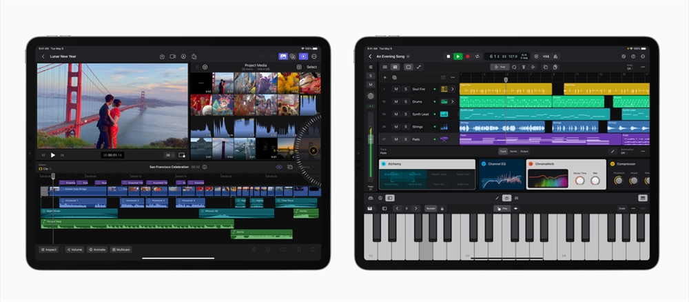 苹果推出iPad版 Final Cut Pro 与 Logic Pro 5月24日上架