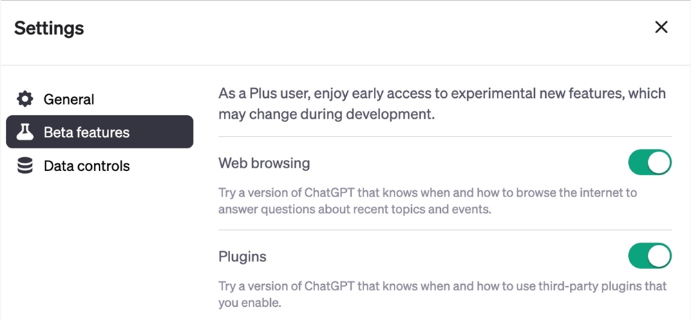 ChatGPT本周上线联网和插件功能 ChatGPT Plus用户可使用