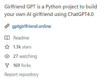AI「复刻」现实女友爆火！国外小哥开源GirlfriendGPT，GitHub已获1.3k星