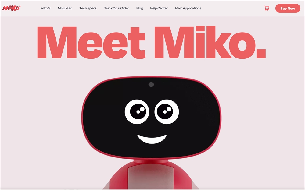 人工智能机器人 Miko 旨在提供安全、互动的全新儿童教育体验