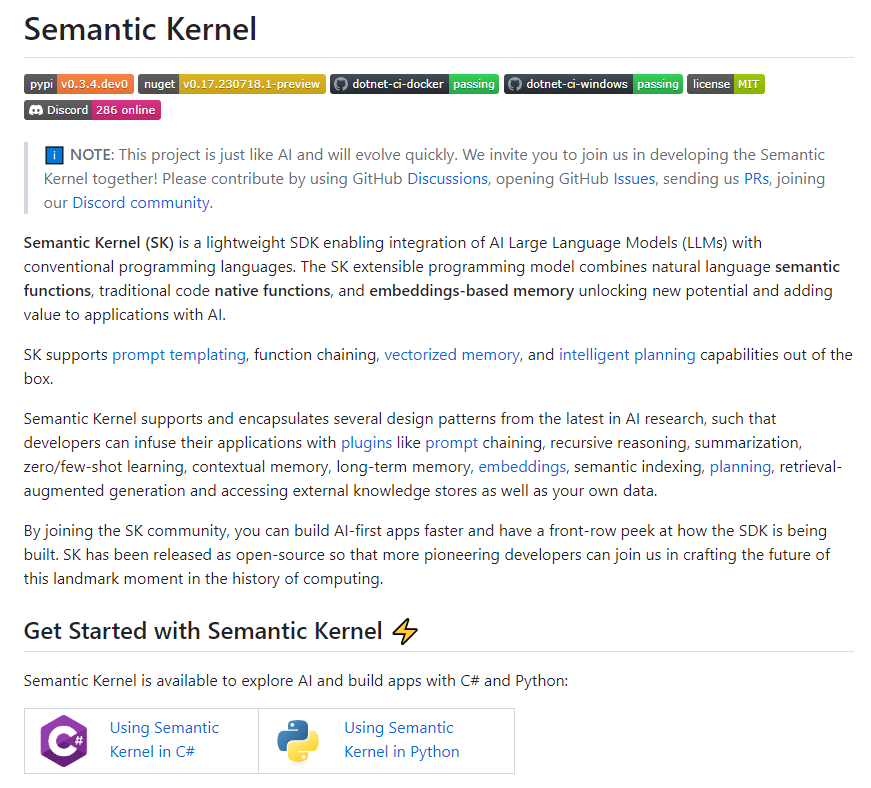 微软上线Java 版Semantic Kernel 为Java应用程序提供AI功能集成
