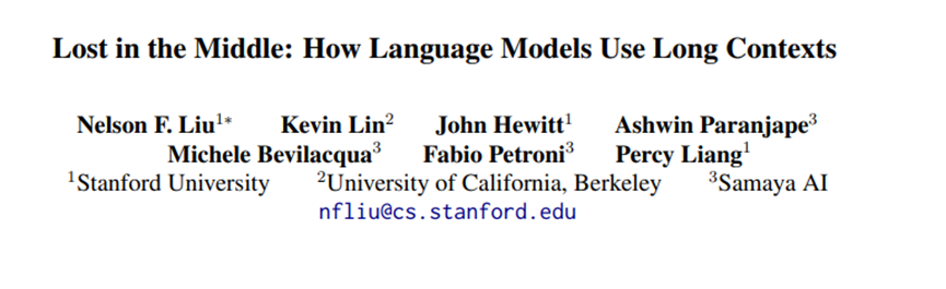 斯坦福大学：大模型“卷”错方向了？上下文窗口越长，模型越笨