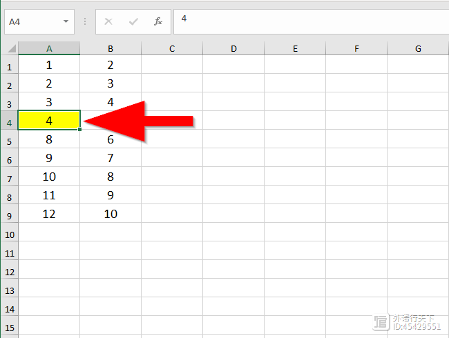 功能键F4在Microsoft Excel中有什么用