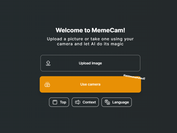 AI创意生成器MemeCam：自动为图片加上含梗量爆棚的文字