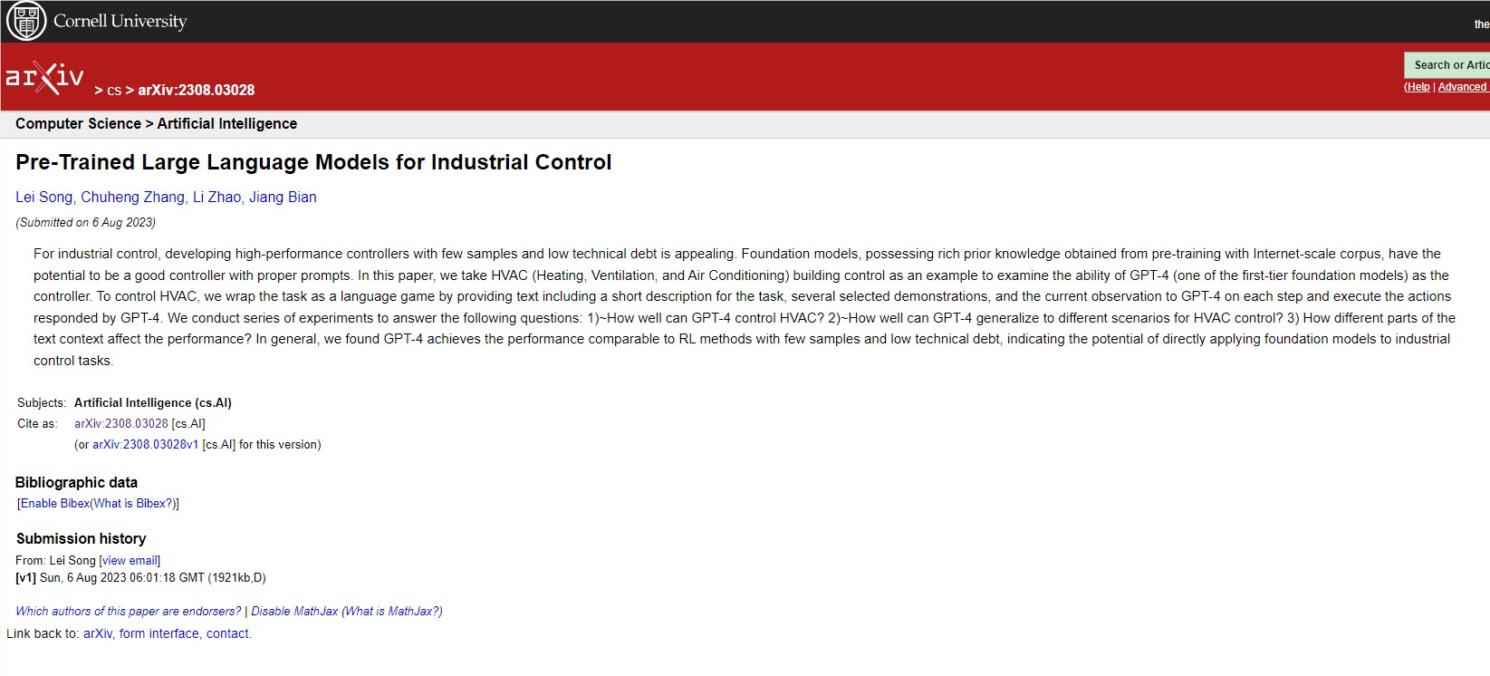 微软亚洲研究院提出可以将 LLM 用于工业控制 直接用GPT-4控制空调
