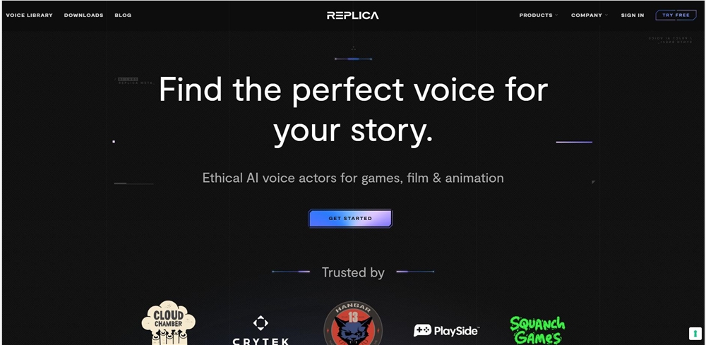 ReplicaStudios：用AI训练属于个人的旁白声音