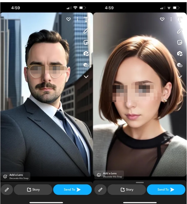 Snapchat 推名为“Dreams”的AI自拍功能  可选择多种主题风格