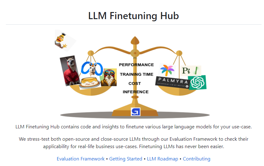 LLM Finetuning Hub开源：提升大型语言模型性能的实用平台