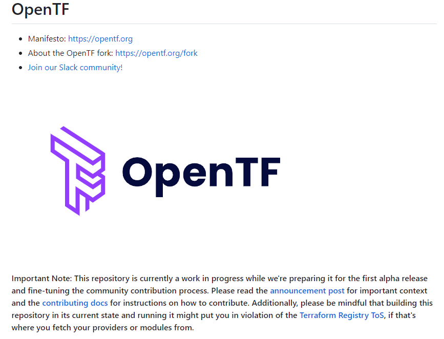 开源工具OpenTF 提供代码、资源图等功能