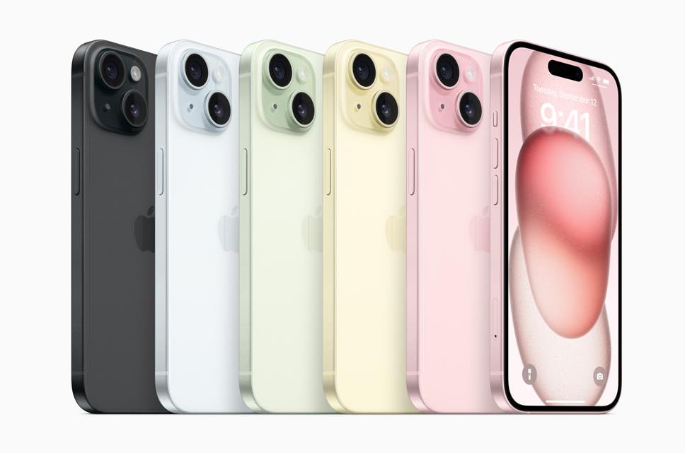 苹果iPhone 15系列发布 全系配备灵动岛以及C口售价5999元起