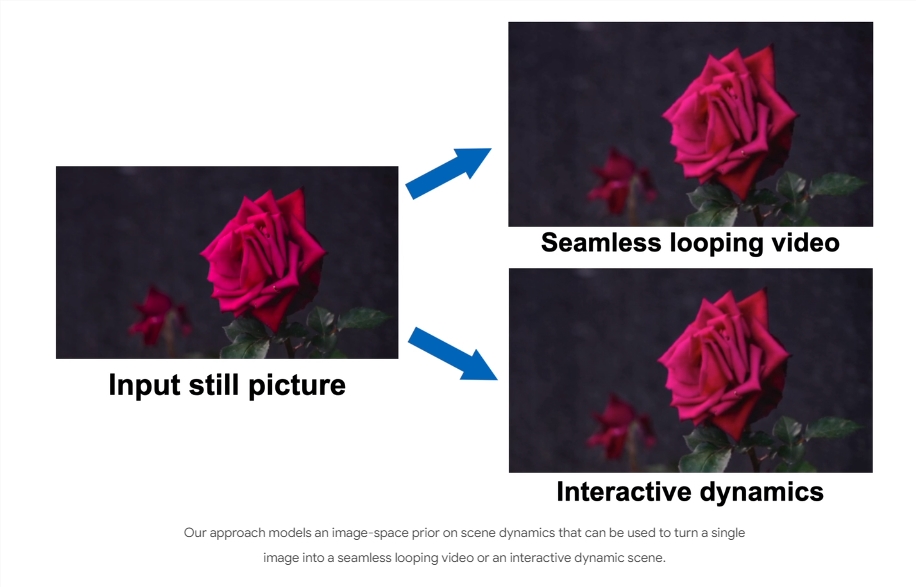 谷歌提出生成式图像动力学:让静态图片动起来