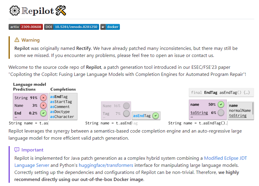 Repilot开源：自动程序修复的高效补丁生成工具