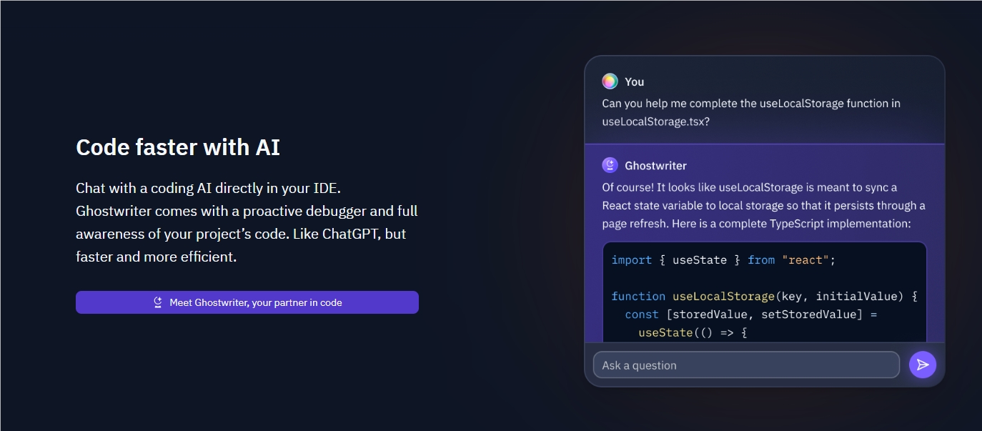 Replit将GhostWriter融入核心平台 全面开源AI开发工具