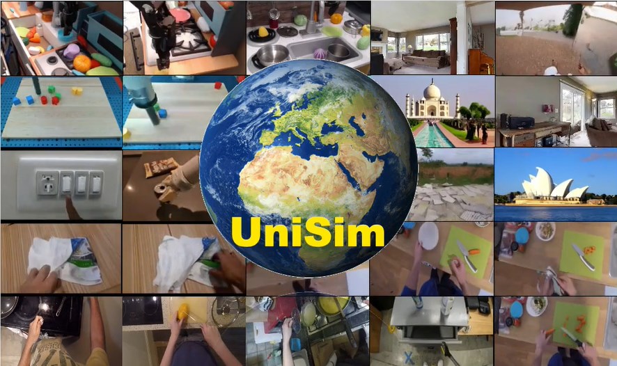 unisim：可交互的真实世界AI模拟器 提供仿真体验
