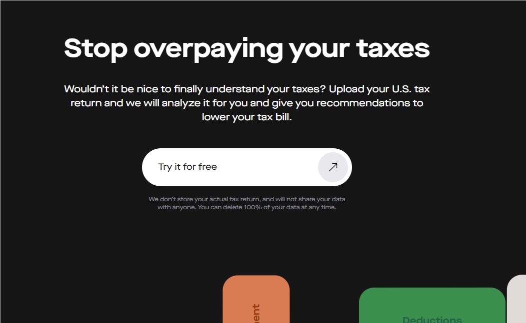 Decode：AI帮你分析税务并提供建议