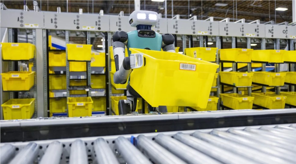 亚马逊开始测试 Agility 的 Digit 机器人进行仓储工作
