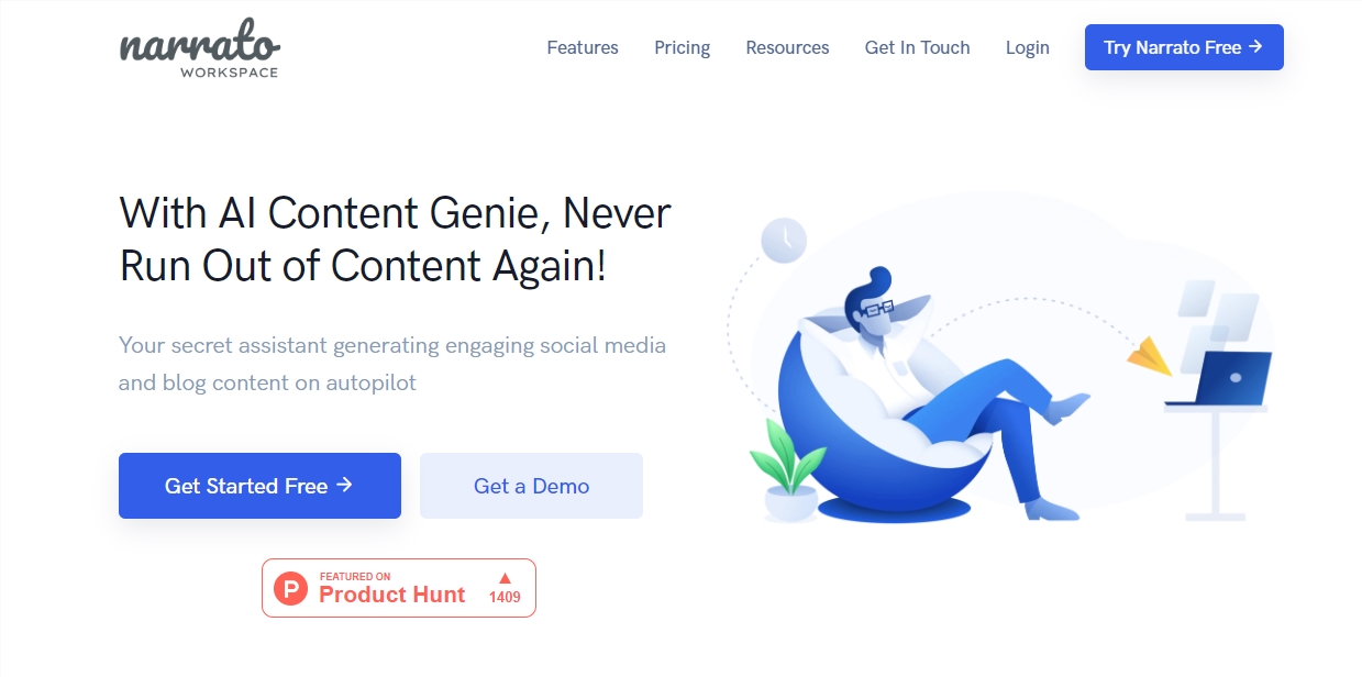AI Content Genie发布 可自动生成博客和社交媒体内容