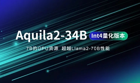 智源团队Aquila2-34B双语对话模型推出Int4量化版本
