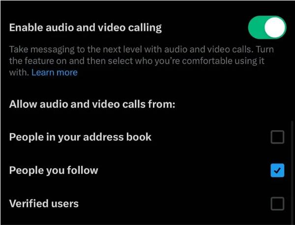 X 正式推出音频和视频通话功能 迈向 “一切应用程序” 的目标