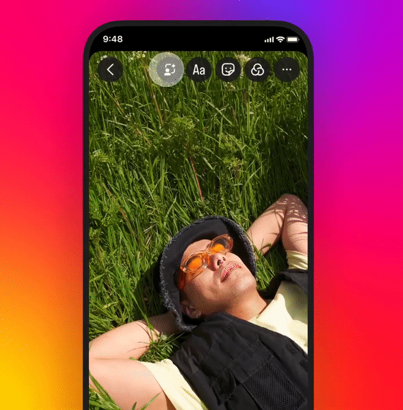 Instagram推出基于生成式AI的背景编辑工具 轻松打造独特图片