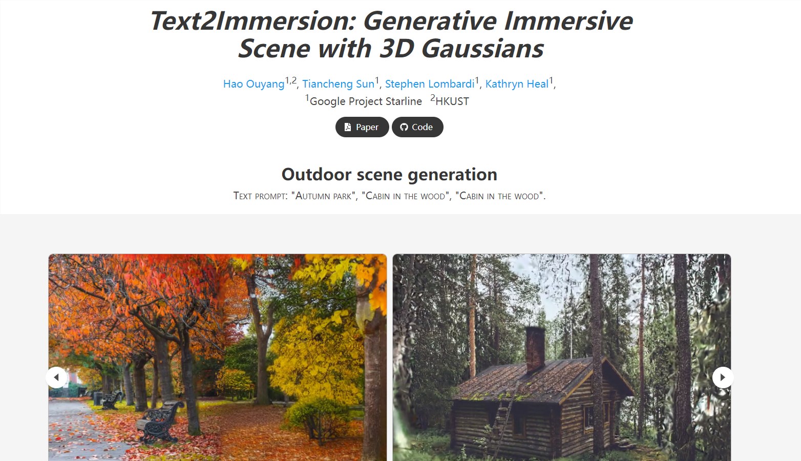 Text2Immersion：可通过文本直接生成3D场景