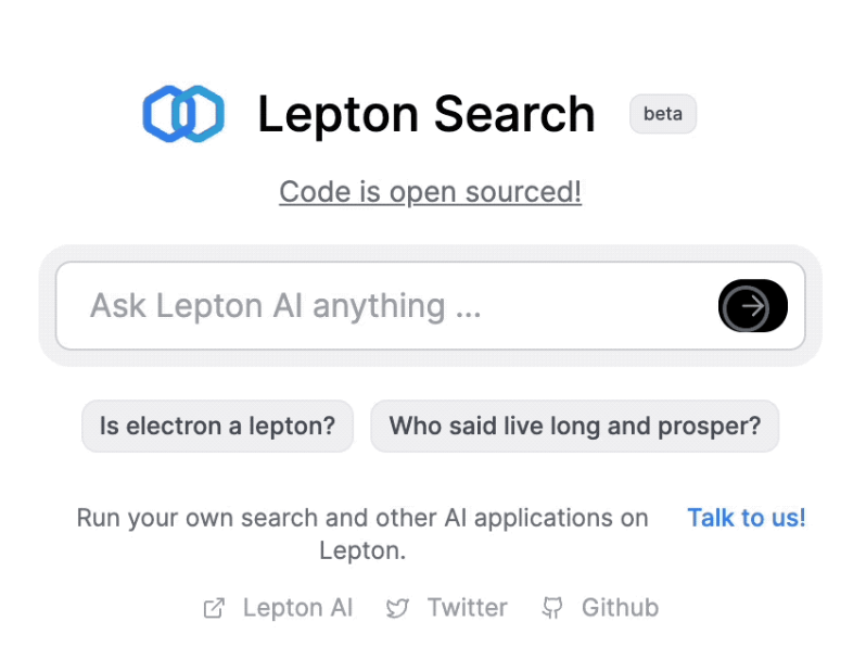贾扬清周末项目Lepton Search登顶GitHub热榜 500行代码打造