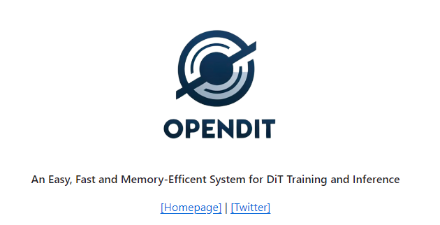 OpenDiT：一个用来加速类似Sora的DiT架构模型训练和推理项目