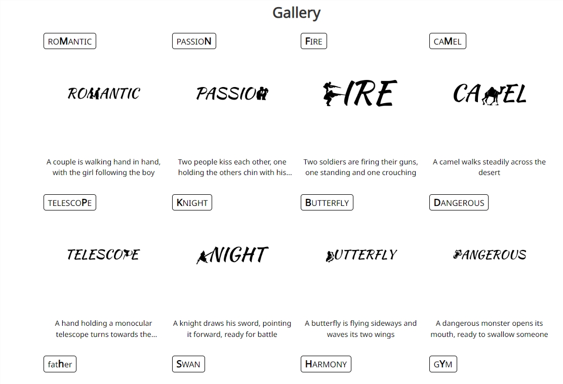“动态排版”技术Dynamic Typography  可将文本字母转化为动画