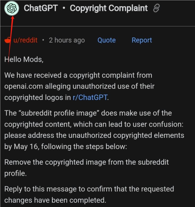 OpenAI指控Reddit子版块使用ChatGPT的logo侵权 马斯克直怼：虚伪