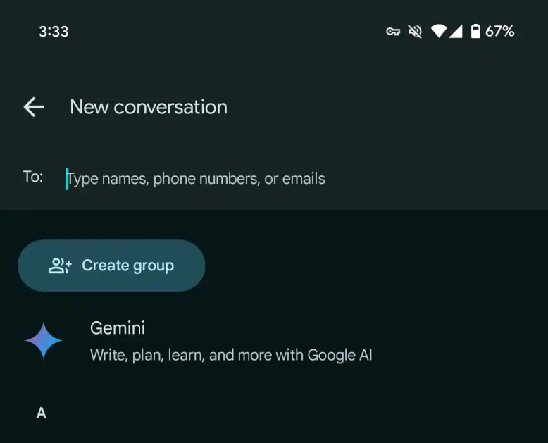 Google Messages 推出 Gemini 功能 增强用户交互体验