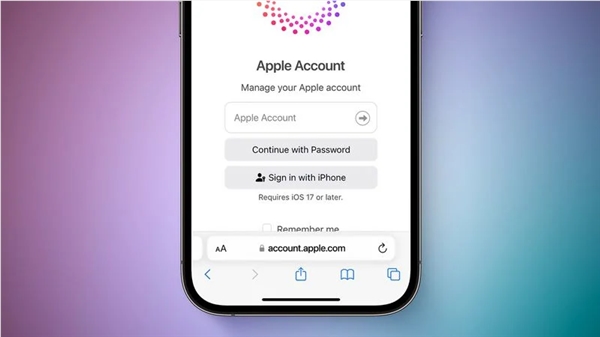 苹果Apple ID在iOS 18中已改名Apple Account