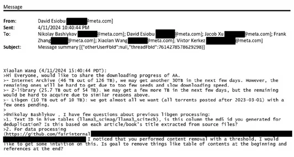 为训练AI不择手段！Meta被曝下载数十TB盗版电子书